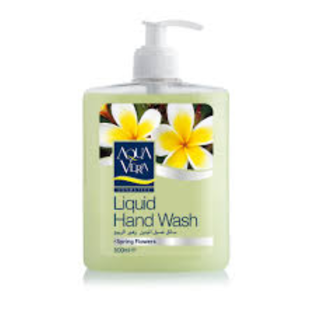 AQUA VERA LIQUID SOAP SPRING FLOWER 500ML